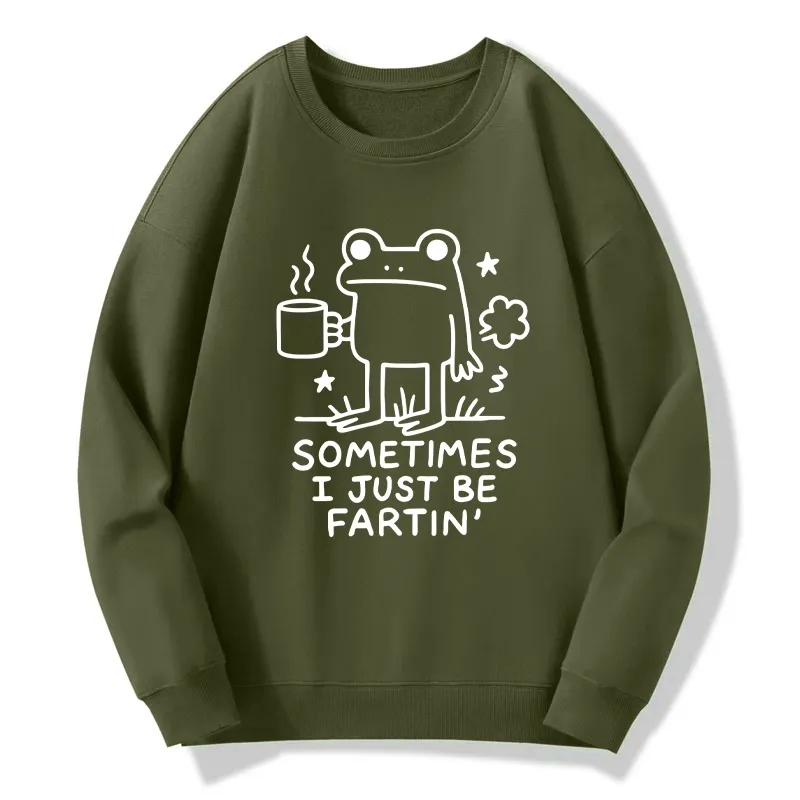 Tokyo-Tiger Sometimes A Frog Just Needs To Fart Classic Sweatshirt