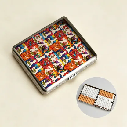 Tokyo-Tiger More Spaghetti Less Upsetti Goose Eat Spaghetti Cigarette Case