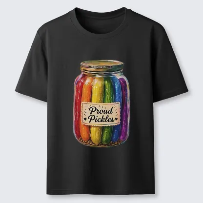 Tokyo-Tiger Proud Pickles Rainbow Pride Jar Classic T-Shirt