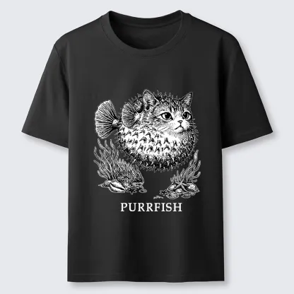 Tokyo-Tiger Spiky Puffer With Cute Cat Head Classic T-Shirt