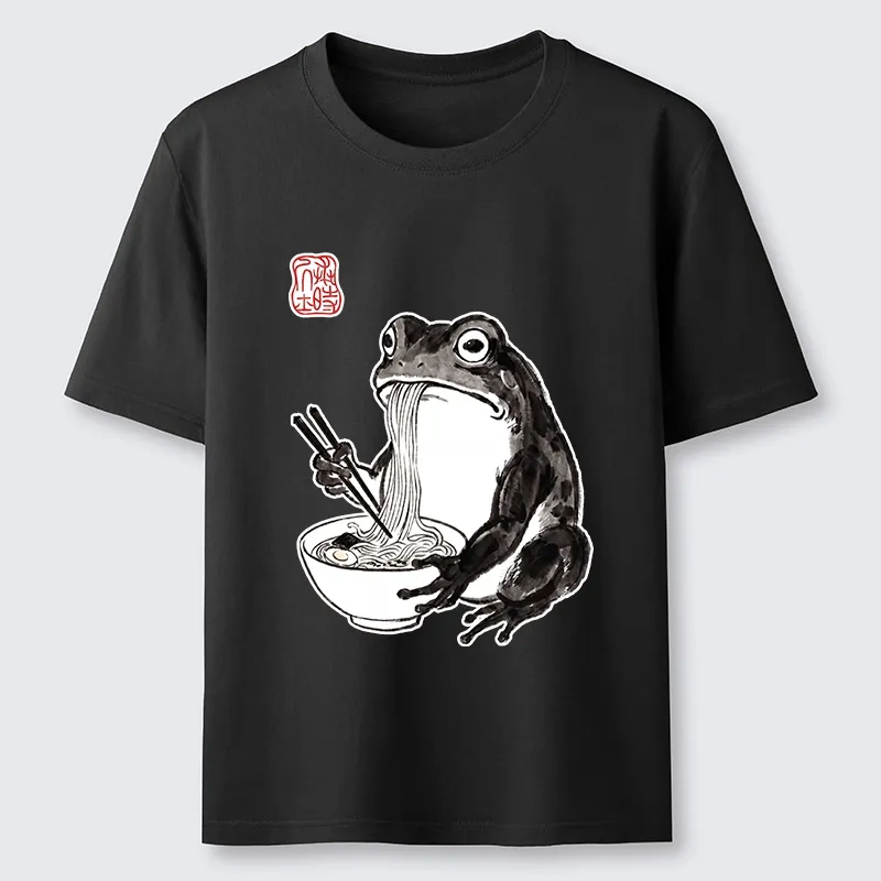 Tokyo-Tiger Cat Loves Eating Pasta Classic T-Shirt