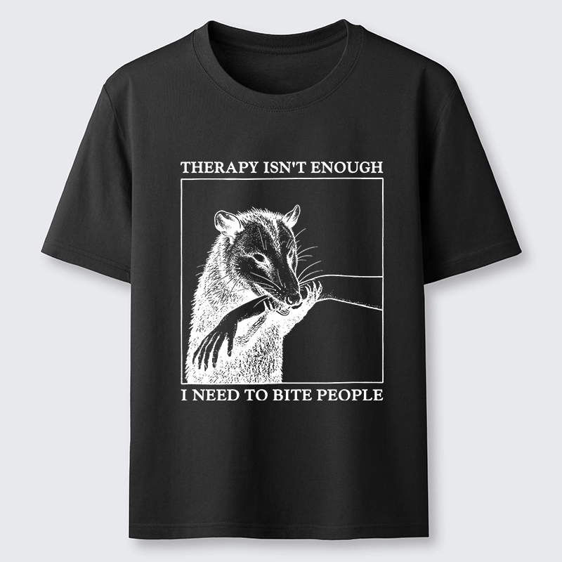 Tokyo-Tiger Funny Opossum Biting People Classic T-Shirt