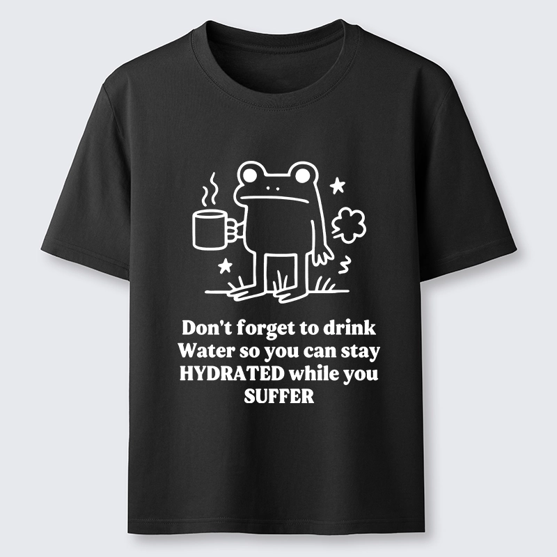 Tokyo-Tiger Frog Says Drink Water Classic T-Shirt