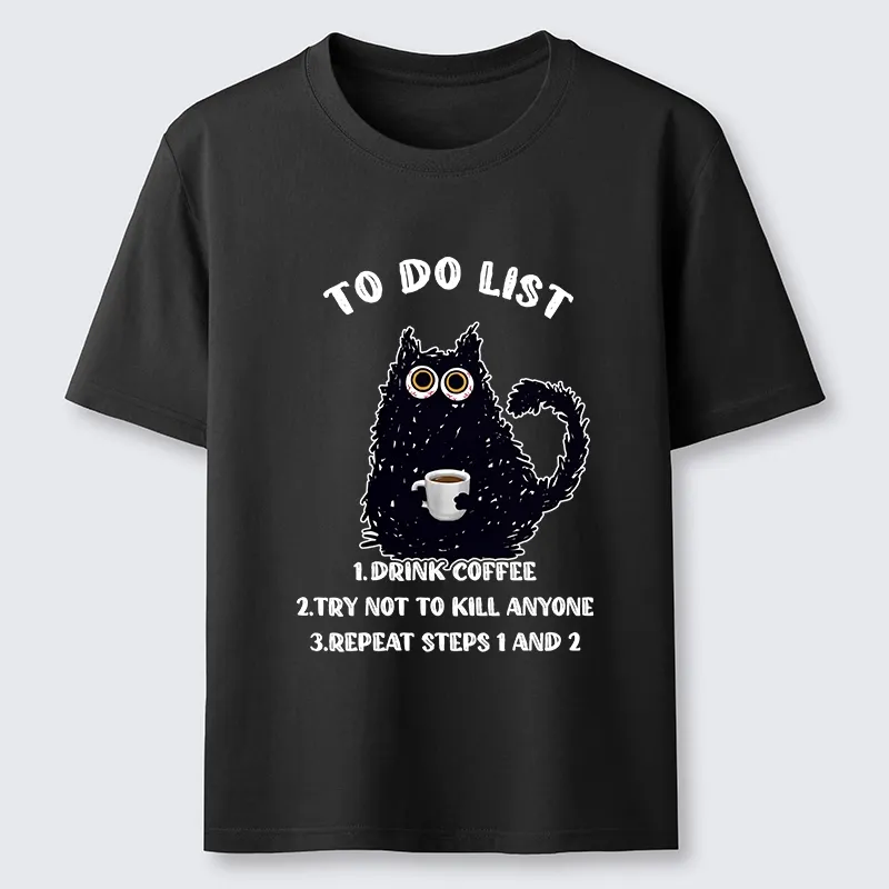 Tokyo-Tiger Funny Meme Daily Coffee Routine Classic T-Shirt