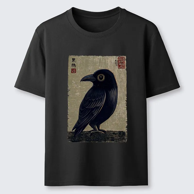Tokyo-Tiger The Black Crow Art Print Classic T-Shirt