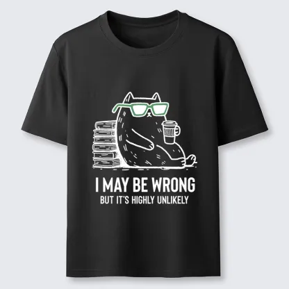 Tokyo-Tiger Cool Cat Coffee Book Funny Meme Classic T-Shirt