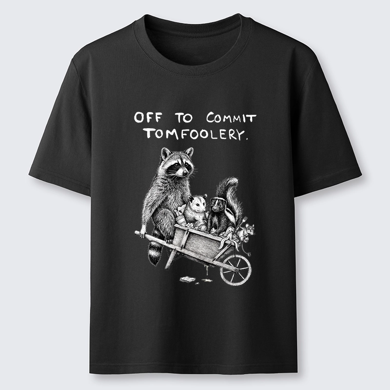 Tokyo-Tiger Raccoon Crew On A Mission Classic T-Shirt