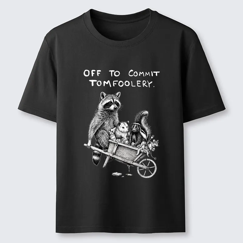 Tokyo-Tiger Raccoon Crew On A Mission Classic T-Shirt