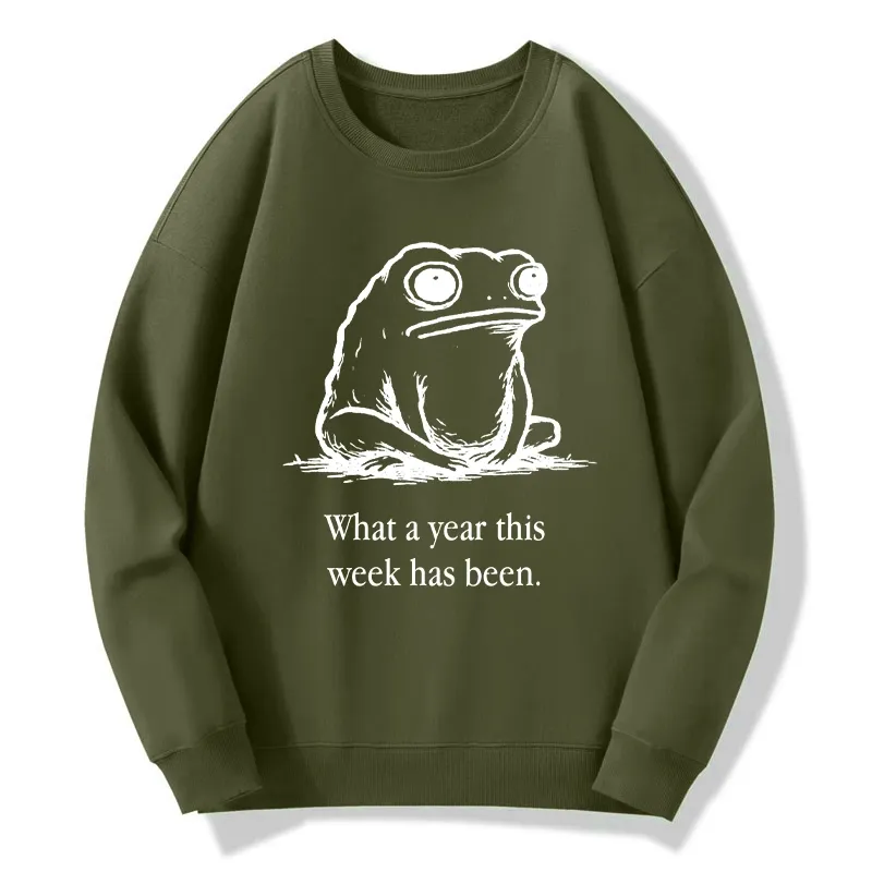 Tokyo-Tiger This Week Feels Like A Whole Year Classic Sweatshirt