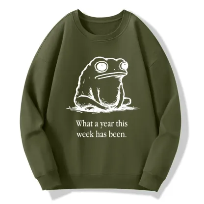 Tokyo-Tiger This Week Feels Like A Whole Year Classic Sweatshirt