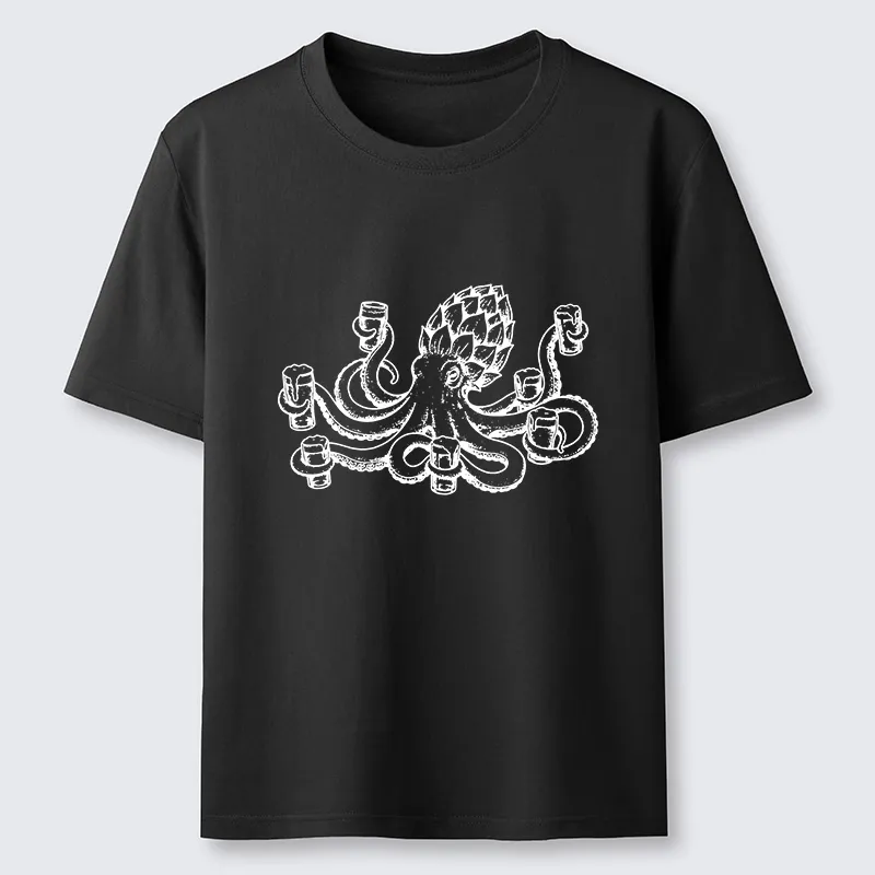 Tokyo-Tiger Sea Creature Loves Cold Brew Drinks Classic T-Shirt