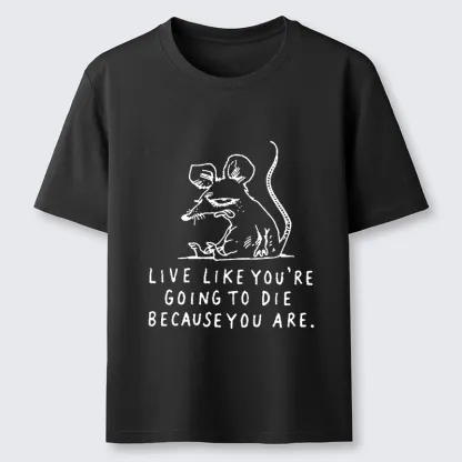 Tokyo-Tiger Funny Meme Sarcastic Rat Life Truth Classic T-Shirt