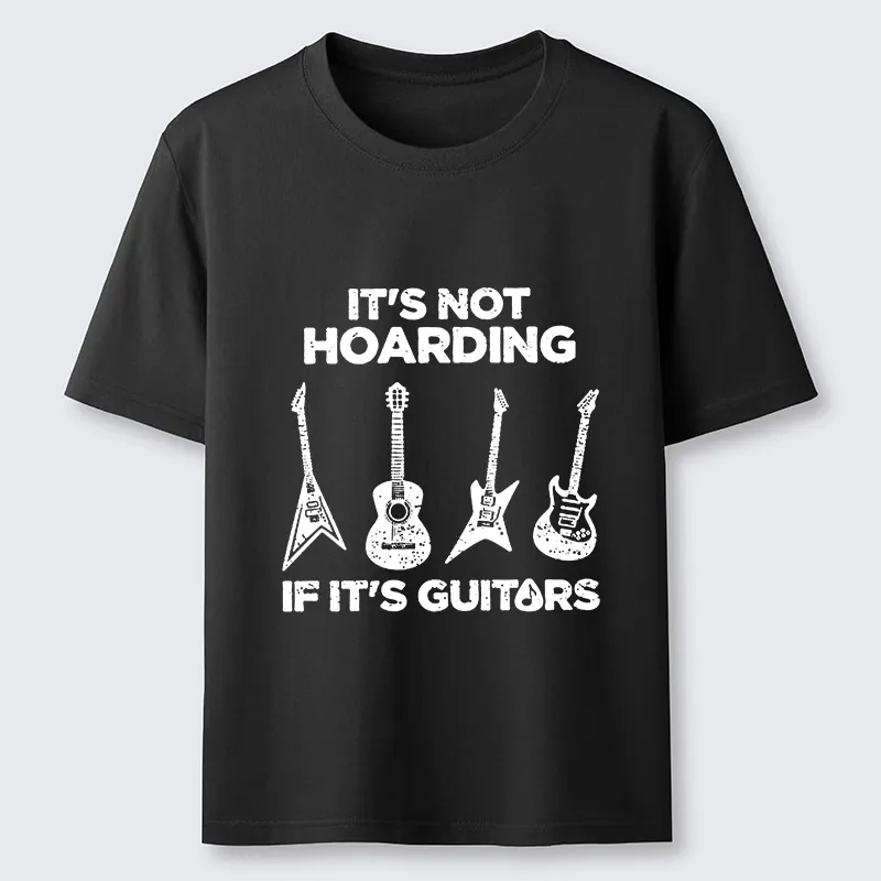 Tokyo-Tiger Music Lover Guitar Hoarding Joke Classic T-Shirt