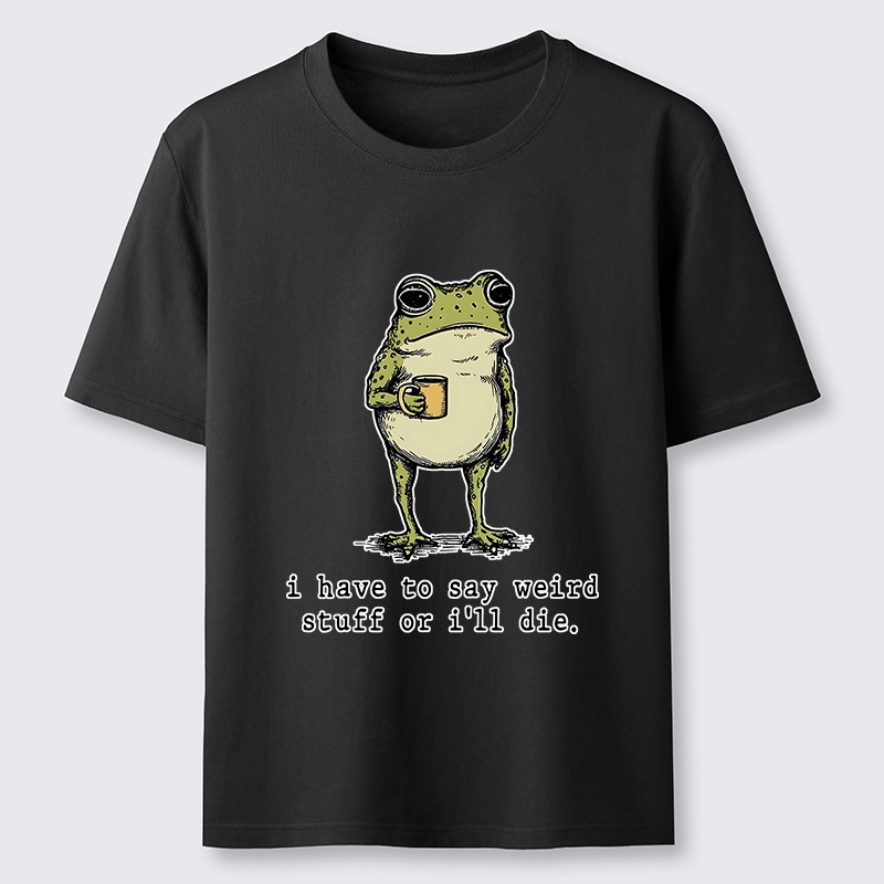 Tokyo-Tiger Funny Meme Weird Talking Coffee Frog Classic T-Shirt