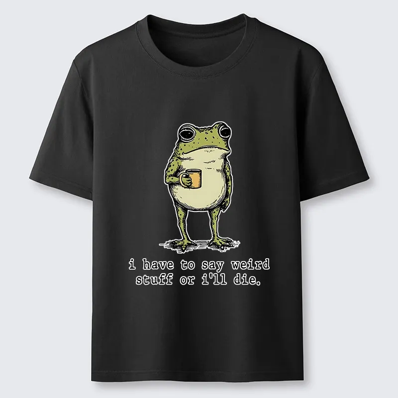 Tokyo-Tiger Funny Meme Weird Talking Coffee Frog Classic T-Shirt
