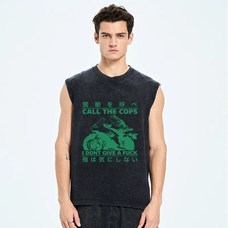 Tokyo-Tiger Funny Frog Riding A Motorcycle Washed Tank