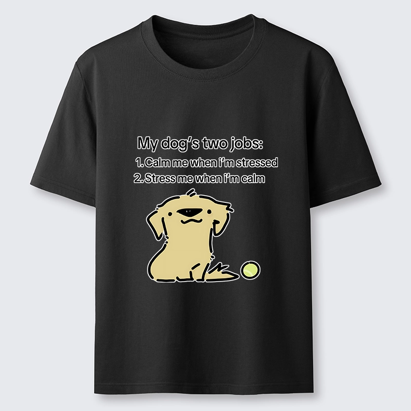 Tokyo-Tiger Funny Meme Dog Two Life Jobs Joke Classic T-Shirt