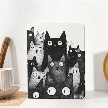 Tokyo-Tiger The Judgmental Stare Of Cats Nobles Tablet Protective Case