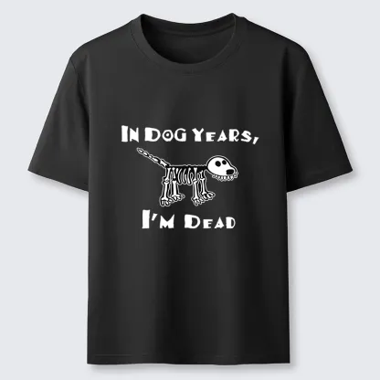 Tokyo-Tiger Funny Meme Old Dog Dead In Dog Years Vibe Classic T-Shirt