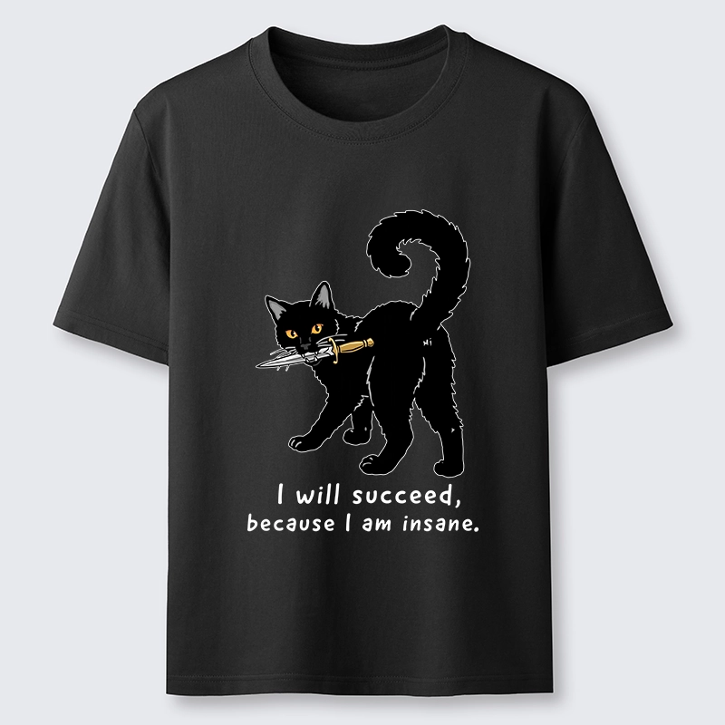 Tokyo-Tiger Brave Black Cat Wild Success Vibe Classic T-Shirt