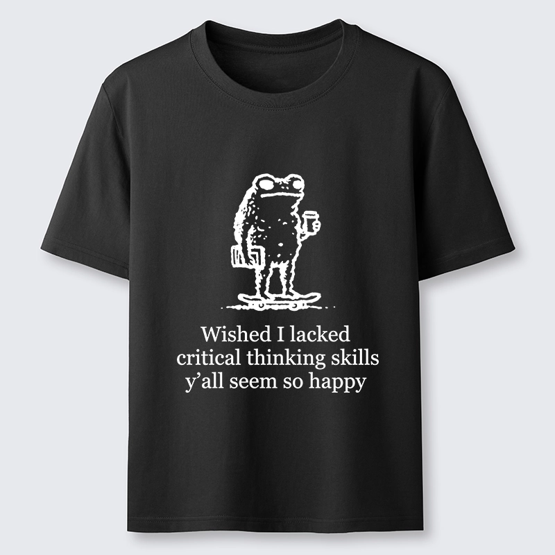 Tokyo-Tiger Skate Frog Deep Thought Funny Meme Classic T-Shirt
