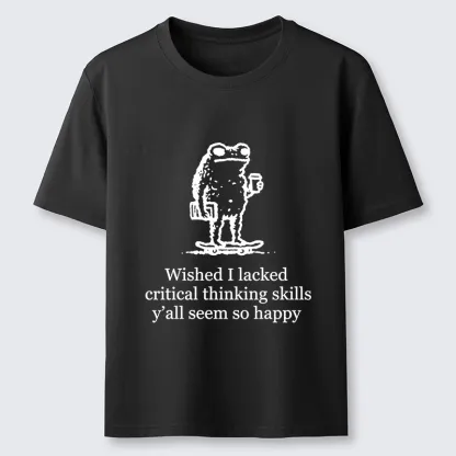 Tokyo-Tiger Skate Frog Deep Thought Funny Meme Classic T-Shirt