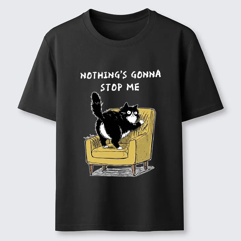 Tokyo-Tiger Sassy Cat Scratch Sofa Relatable Print Classic T-Shirt Sale