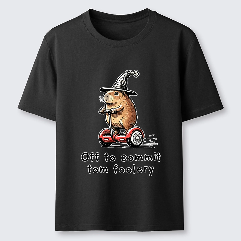 Tokyo-Tiger Cute Magic Capybara Foolish Fun Art Classic T-Shirt