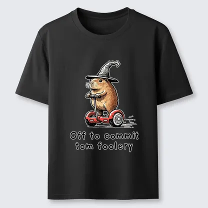 Tokyo-Tiger Cute Magic Capybara Foolish Fun Art Classic T-Shirt