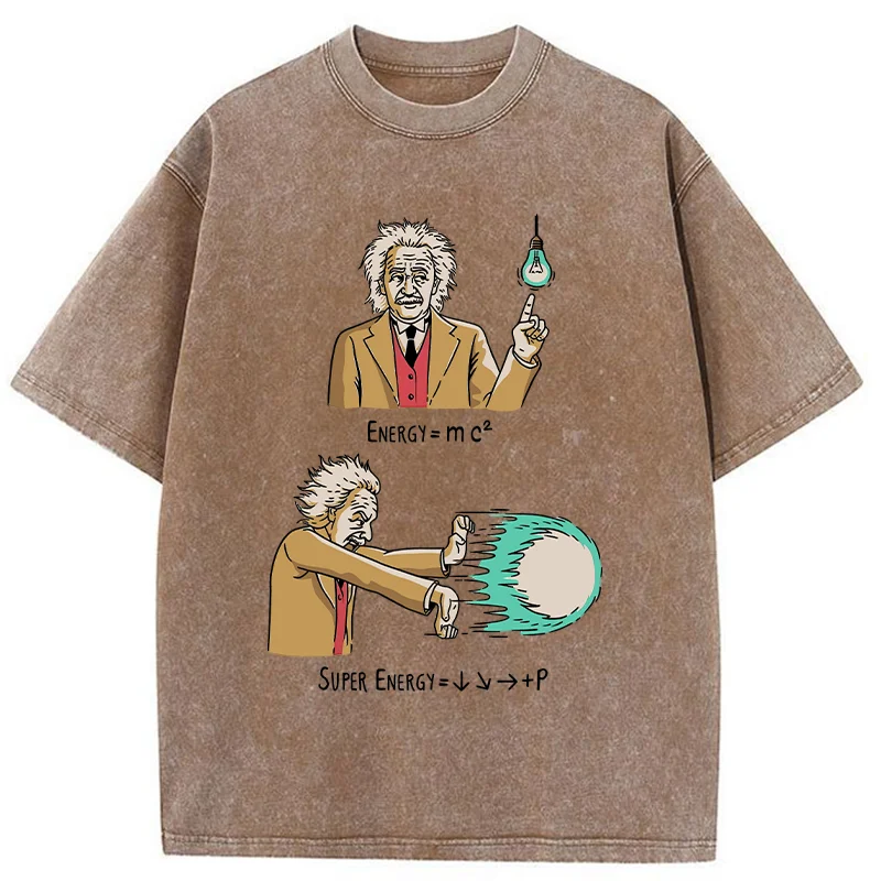 Tokyo-Tiger Einstein's Secret Weapon Washed T-Shirt