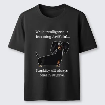 Tokyo-Tiger Dachshund Real Humor Funny Meme Classic T-Shirt