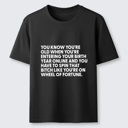 Tokyo-Tiger Relatable Old Human Joke Meme Classic T-Shirt