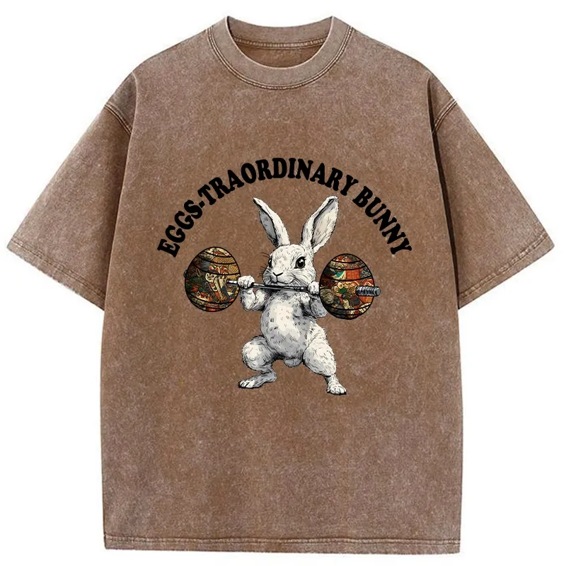 Tokyo-Tiger Eggs-Traordinary Bunny Washed T-Shirt