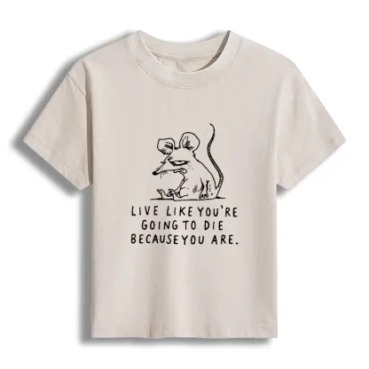 Tokyo-Tiger Funny Meme Sarcastic Rat Life Truth Women's Washed T-shirt