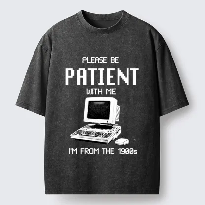 Tokyo-Tiger Slow Tech Funny Meme Washed T-Shirt