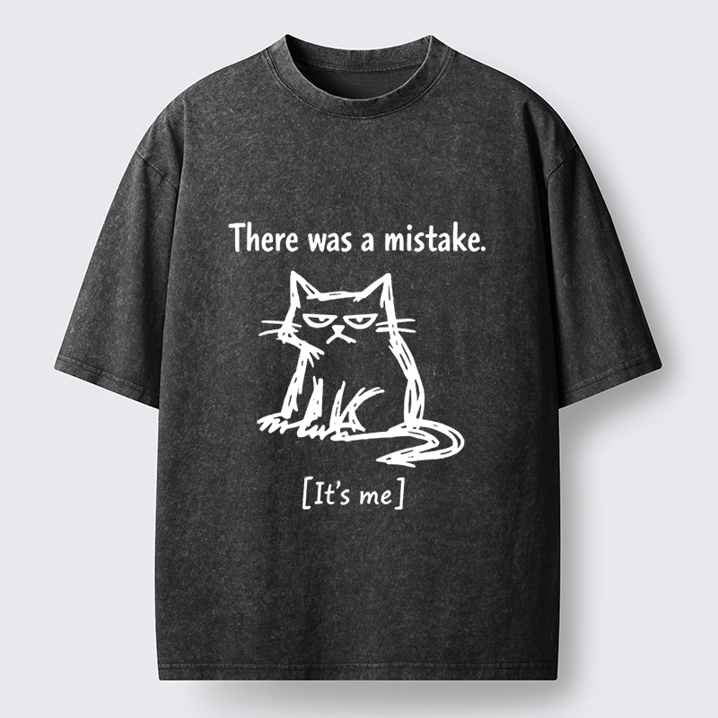 Tokyo-Tiger Mistake Cat Funny Meme Washed T-Shirt