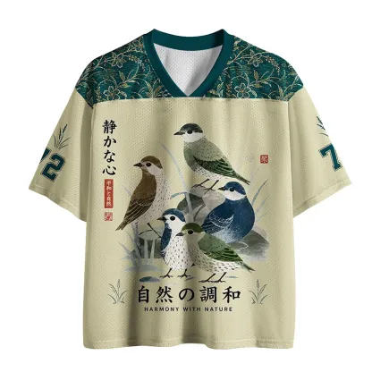 Tokyo-Tiger Peace And Nature Mesh Jersey