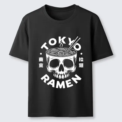 Tokyo-Tiger Dark Tokyo Ramen Funny Meme Classic T-Shirt