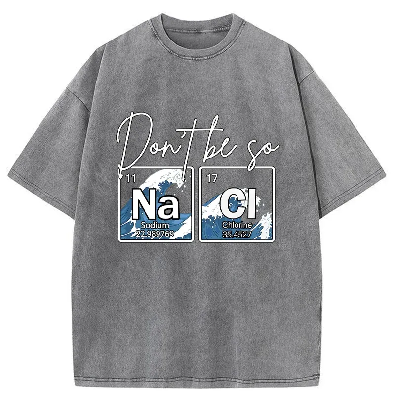 Tokyo-Tiger Chemical Funny Waves Washed T-Shirt