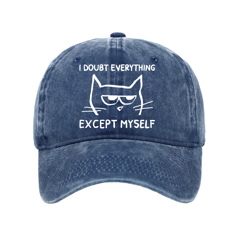 Tokyo-Tiger Confident Kitten Washed Cap