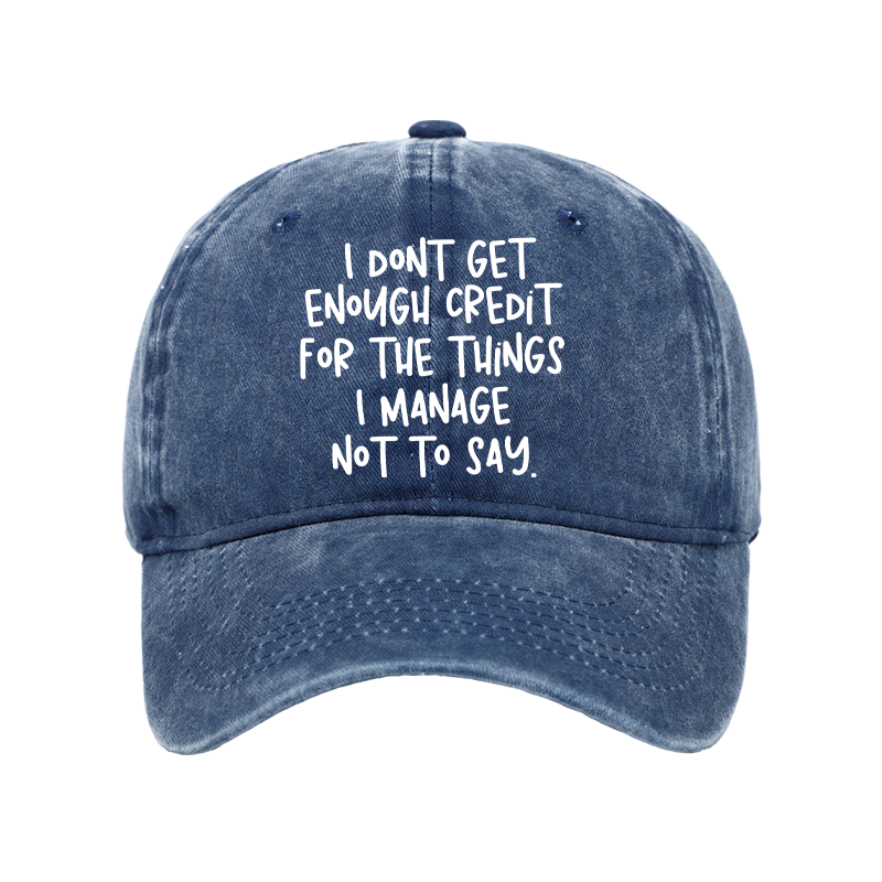 Tokyo-Tiger Saying No Is A Superpower Washed Cap