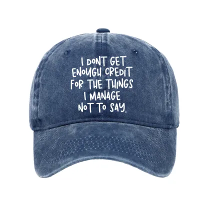 Tokyo-Tiger Saying No Is A Superpower Washed Cap