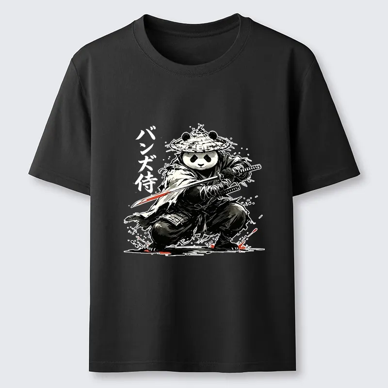 Tokyo-Tiger Panda Samurai Warrior Classic T-Shirt