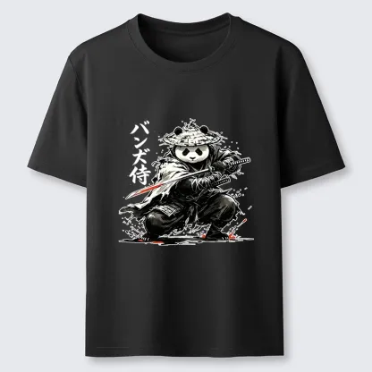 Tokyo-Tiger Panda Samurai Warrior Classic T-Shirt