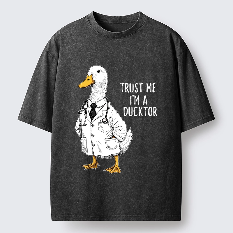 Tokyo-Tiger Trust Ducktor Washed T-Shirt