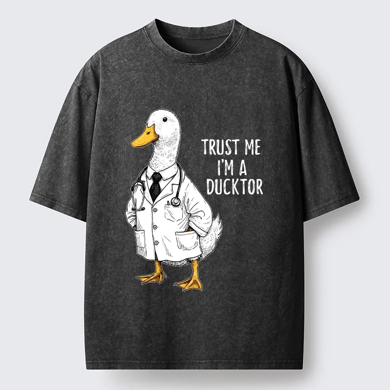 Tokyo-Tiger Trust Ducktor Washed T-Shirt