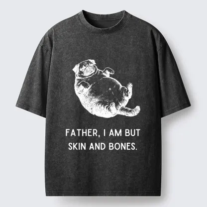 Tokyo-Tiger Skin And Bones Pup Washed T-Shirt