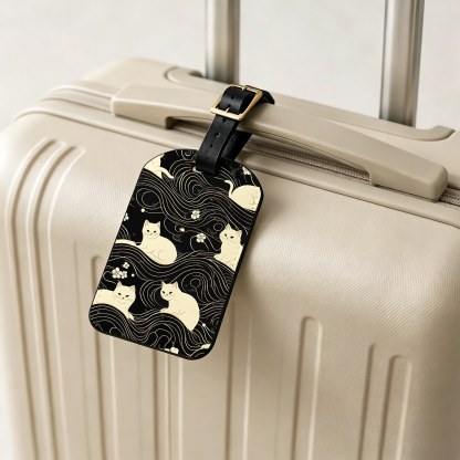 Tokyo-Tiger Mysterious Cat Luggage Tag