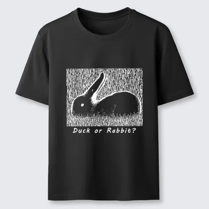 Tokyo-Tiger Funny Duck Rabbit Trick Classic T-Shirt