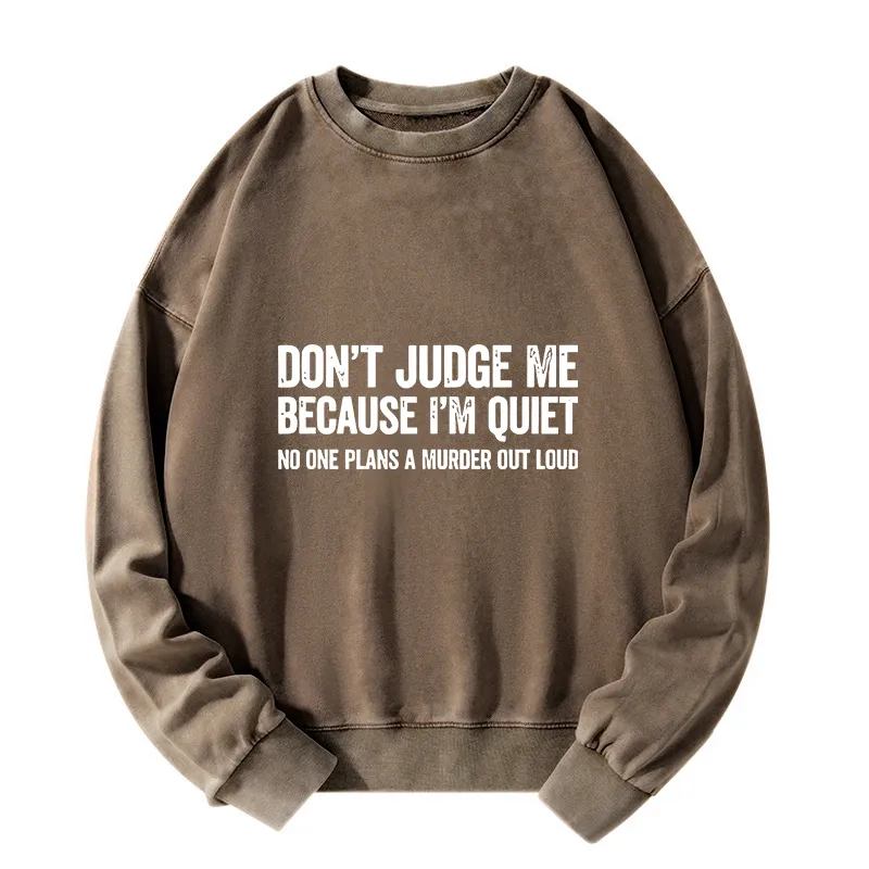 Tokyo-Tiger Sarcastic Funny Quote Washed Sweatshirt